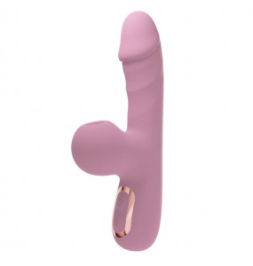GALAKU - Milly Warming Sucking Vibrator (Chargeable - Pink)